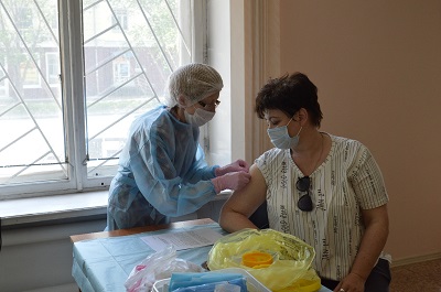 Мобильная бригада вакцинации вновь будет работать для дачников в Первомайском районе