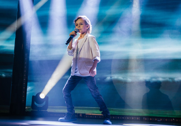 Самый молодой певец в мире Лев Соловьев попал на первое место в ТОП 100 хитов Детского радио
