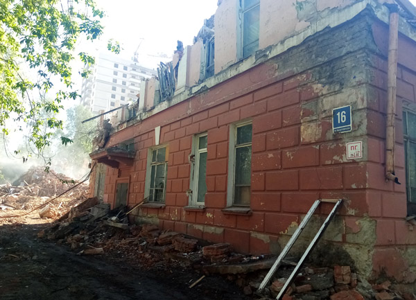 Школа №57 исчезла с лица земли в Новосибирске