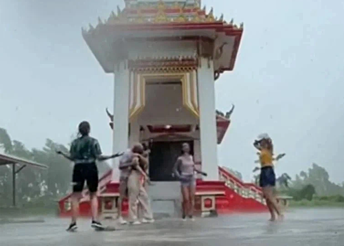 В Таиланде туристы устроили танцы перед крематорием и вызвали возмущение в Сети
