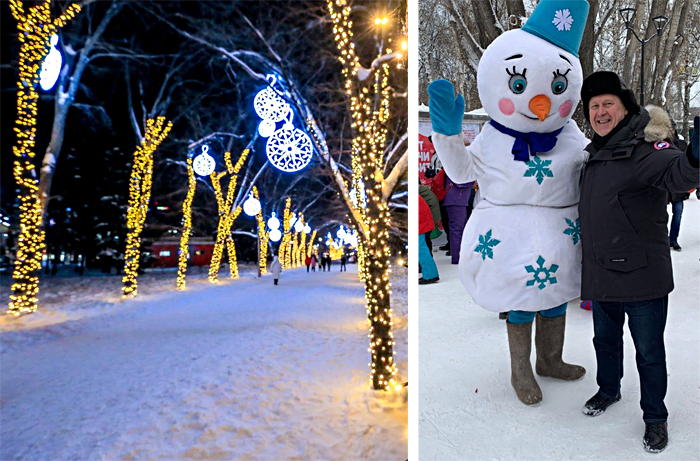 Мэр Анатолий Локоть предложил сделать символом Новосибирска снежную бабу