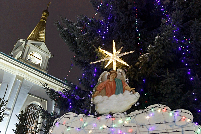 Новосибирская Митрополия поздравила православных горожан с Рождеством